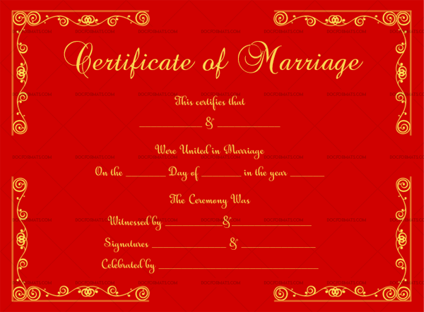 Marriage Certificate (1906)